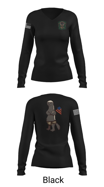 1-22 ASB 88977658 Women's Long Sleeve V-neck Shirt - 37