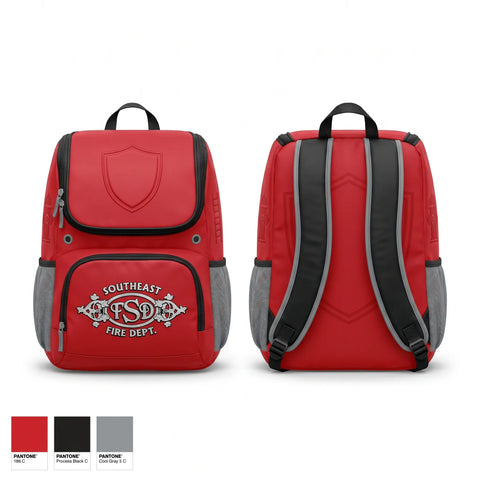Gear Bag, Southeast Fire Department, Fire Department, Teamtime, Team time, sublimation, custom sports apparel, team uniforms, spirit wear, spiritwear, sports uniforms, custom shirts, team store, custom team store, fundraiser sports, apparel fundraiser