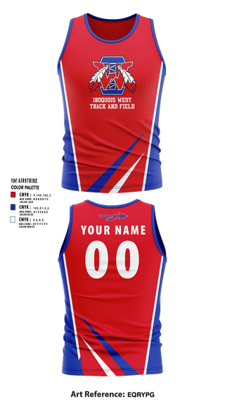 Tank Top, West High School Track & Field, Track & Field, Teamtime, Team time, sublimation, custom sports apparel, team uniforms, spirit wear, spiritwear, sports uniforms, custom shirts, team store, custom team store, fundraiser sports, apparel fundraiser