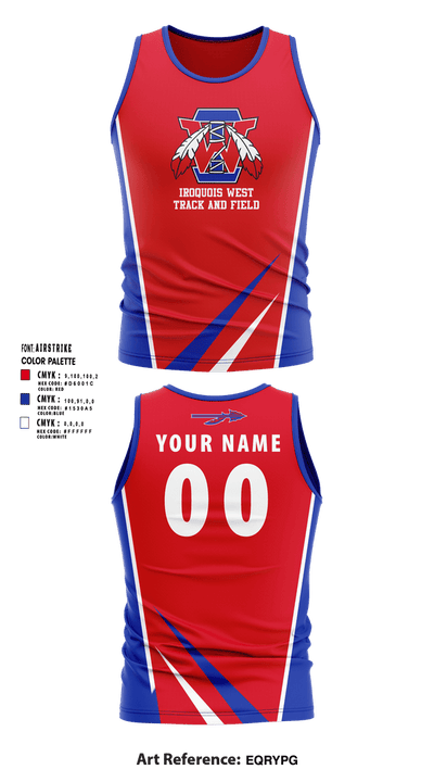 West High School Track & Field 22296758 Tank Top - 2