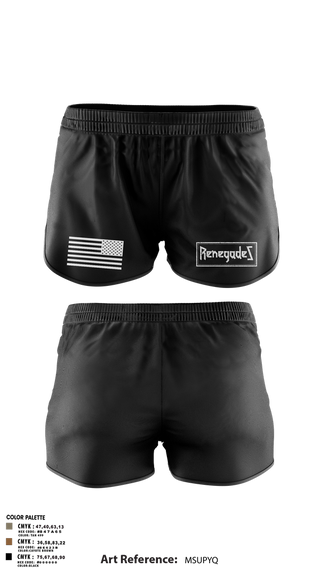 Ranger Panties, B Co. 2-147, , Teamtime, Team time, sublimation, custom sports apparel, team uniforms, spirit wear, spiritwear, sports uniforms, custom shirts, team store, custom team store, fundraiser sports, apparel fundraiser