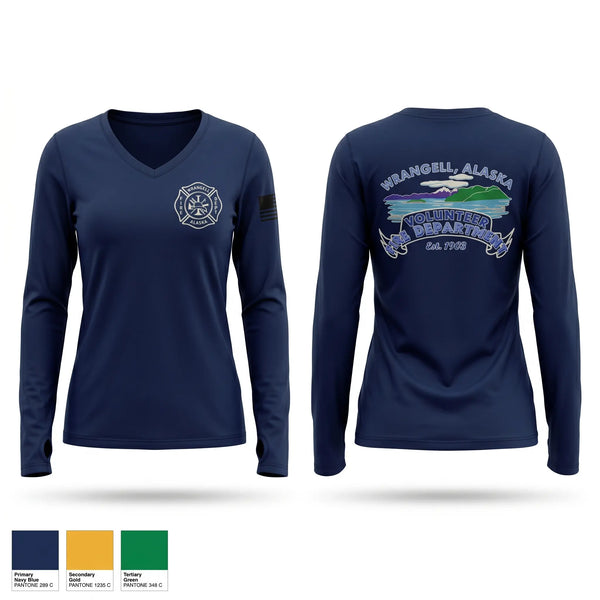 Old School Cotton Feel Shirt, Wrangell Volunteer Fire Department, Fire Department, Teamtime, Team time, sublimation, custom sports apparel, team uniforms, spirit wear, spiritwear, sports uniforms, custom shirts, team store, custom team store, fundraiser sports, apparel fundraiser