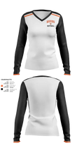 DeKalb Barbs 81684268 Women's Long Sleeve V-neck Shirt - 21