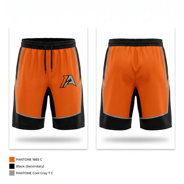 Athletic Shorts With Pockets, Team IA, Men's Basketball, Teamtime, Team time, sublimation, custom sports apparel, team uniforms, spirit wear, spiritwear, sports uniforms, custom shirts, team store, custom team store, fundraiser sports, apparel fundraiser