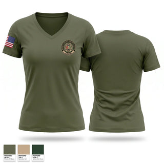 Womens Short Sleeve Vneck Shirt, Madison County Sheriff's Office, Police, Teamtime, Team time, sublimation, custom sports apparel, team uniforms, spirit wear, spiritwear, sports uniforms, custom shirts, team store, custom team store, fundraiser sports, apparel fundraiser