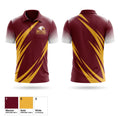 Pettus Eagles Short Sleeve Performance Polo - 1