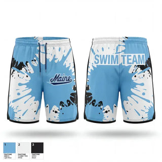 Athletic Shorts With Pockets, Umaine Club Swim, Swimming, Teamtime, Team time, sublimation, custom sports apparel, team uniforms, spirit wear, spiritwear, sports uniforms, custom shirts, team store, custom team store, fundraiser sports, apparel fundraiser