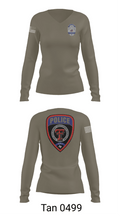 Texas Tech El Paso Police Department 58998060 Women's Long Sleeve V-neck Shirt - 11