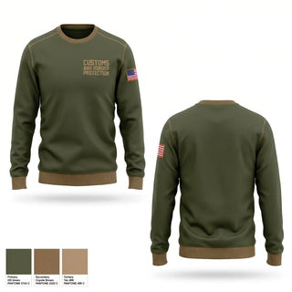Crew Neck Sweatshirt, Customs and Border Protection, Police, Teamtime, Team time, sublimation, custom sports apparel, team uniforms, spirit wear, spiritwear, sports uniforms, custom shirts, team store, custom team store, fundraiser sports, apparel fundraiser