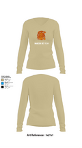 MARCOR DET FLW 77000119 Women's Long Sleeve V-neck Shirt - 82