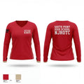 South Point High School NJROTC 64462059 Women's Long Sleeve V-neck Shirt - 1