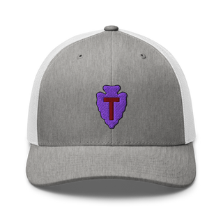 36th Infantry Division A Co 1-141 Retro Trucker Hat | Yupoong 6606