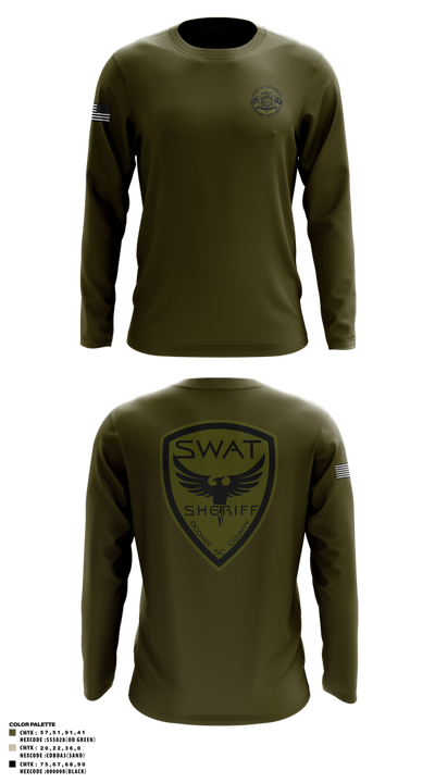 SWAT 37842893 Long Sleeve Performance Shirt 5
