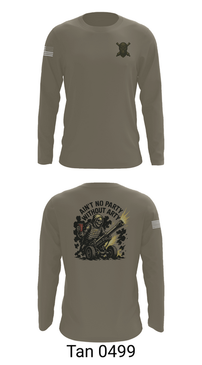 2/11 Hotel battery 15026614 Long Sleeve Performance Shirt 66