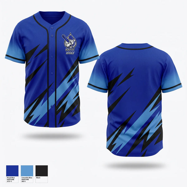 Full Button Baseball Jersey, Aces, Baseball, Teamtime, Team time, sublimation, custom sports apparel, team uniforms, spirit wear, spiritwear, sports uniforms, custom shirts, team store, custom team store, fundraiser sports, apparel fundraiser
