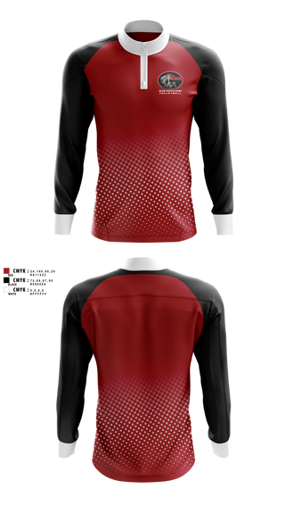 Quarter Zip Jacket, Glen oaks, Track & Field, Teamtime, Team time, sublimation, custom sports apparel, team uniforms, spirit wear, spiritwear, sports uniforms, custom shirts, team store, custom team store, fundraiser sports, apparel fundraiser