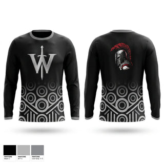 Long Sleeve Performance Shirt, Warriors Lair, , Teamtime, Team time, sublimation, custom sports apparel, team uniforms, spirit wear, spiritwear, sports uniforms, custom shirts, team store, custom team store, fundraiser sports, apparel fundraiser