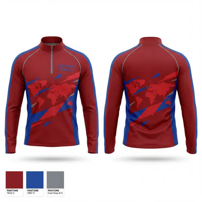 Old School Boxing 38205114 Quarter Zip Jacket - 1