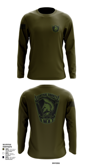 Long Sleeve Performance Shirt, Central County SWAT, , Teamtime, Team time, sublimation, custom sports apparel, team uniforms, spirit wear, spiritwear, sports uniforms, custom shirts, team store, custom team store, fundraiser sports, apparel fundraiser