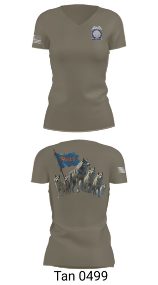 Womens Short Sleeve Vneck Shirt, GSP POST 5 DALTON, Police, Teamtime, Team time, sublimation, custom sports apparel, team uniforms, spirit wear, spiritwear, sports uniforms, custom shirts, team store, custom team store, fundraiser sports, apparel fundraiser