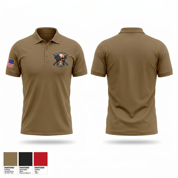 Short Sleeve Performance Polo, HSC 615TH ASB, Army, Teamtime, Team time, sublimation, custom sports apparel, team uniforms, spirit wear, spiritwear, sports uniforms, custom shirts, team store, custom team store, fundraiser sports, apparel fundraiser