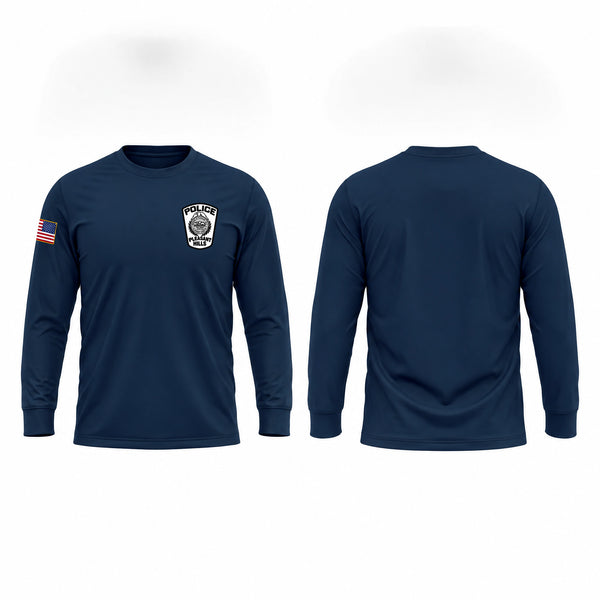 Long Sleeve Performance Shirt, PHPD, Police, Teamtime, Team time, sublimation, custom sports apparel, team uniforms, spirit wear, spiritwear, sports uniforms, custom shirts, team store, custom team store, fundraiser sports, apparel fundraiser