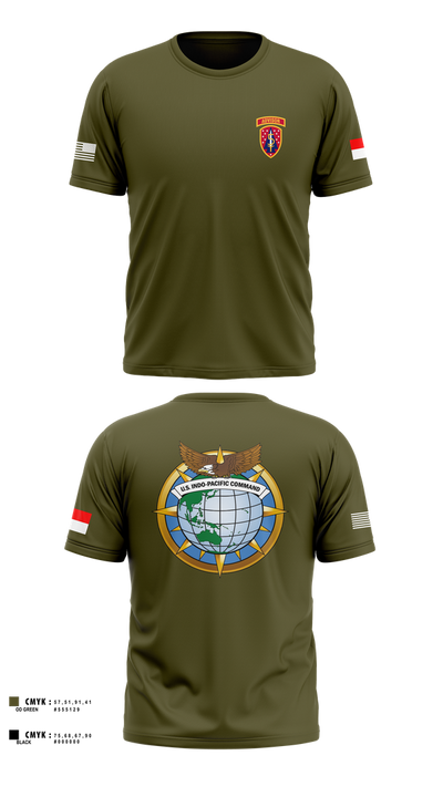 5th SFAB 654961, Indonesia Old School Cotton Feel Shirt - 12