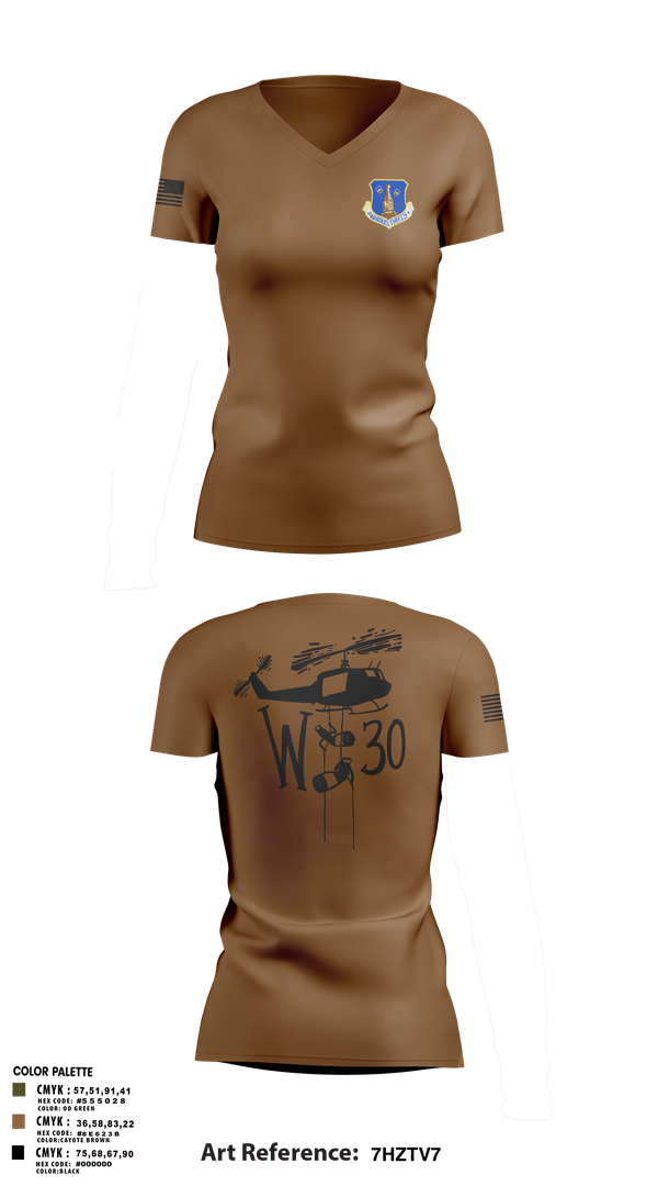 Womens Short Sleeve Vneck Shirt, 145th LRS/LGVM, , Teamtime, Team time, sublimation, custom sports apparel, team uniforms, spirit wear, spiritwear, sports uniforms, custom shirts, team store, custom team store, fundraiser sports, apparel fundraiser