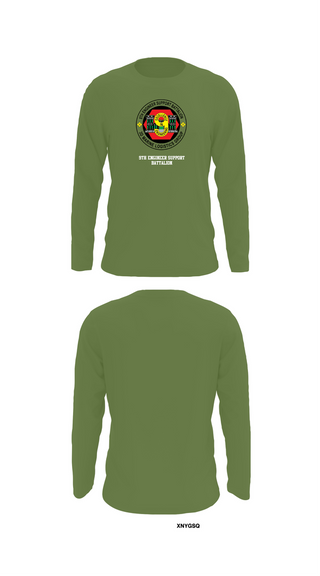 Long Sleeve Performance Shirt, 9th Engineer Support Battalion, Marines, Teamtime, Team time, sublimation, custom sports apparel, team uniforms, spirit wear, spiritwear, sports uniforms, custom shirts, team store, custom team store, fundraiser sports, apparel fundraiser