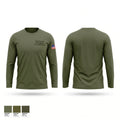 4th Squadron-9th Regiment 1st CAV Division Long Sleeve Performance Shirt - 1