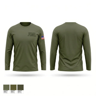 Long Sleeve Performance Shirt, 4th Squadron-9th Regiment 1st CAV Division, Army, Teamtime, Team time, sublimation, custom sports apparel, team uniforms, spirit wear, spiritwear, sports uniforms, custom shirts, team store, custom team store, fundraiser sports, apparel fundraiser