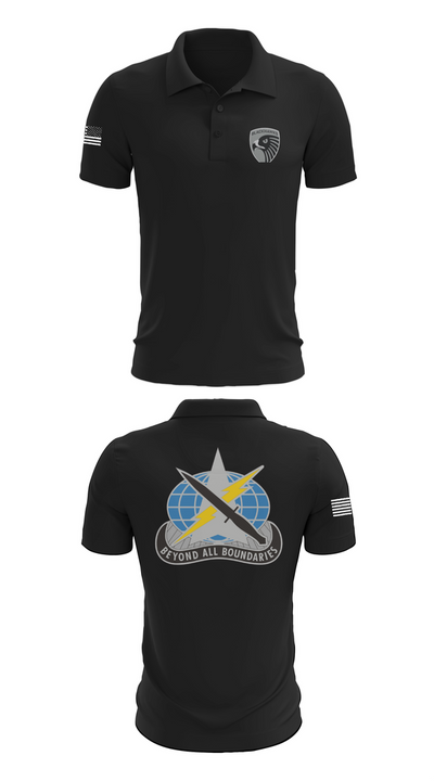 743rd MI BN 75372037 Short Sleeve Performance Polo - 27