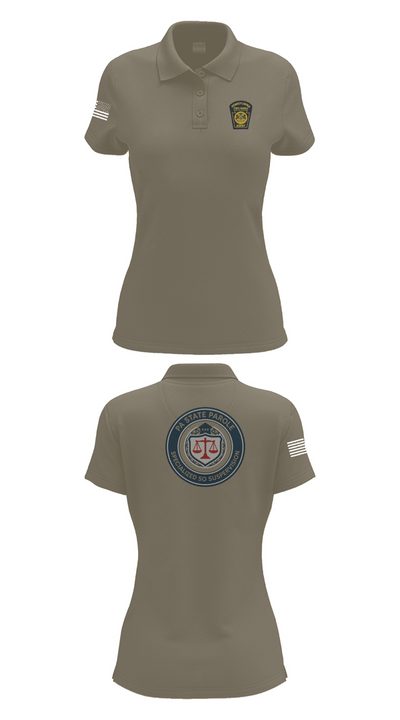 Specialized Sex Offender Supervision 79544168 Women's Short Sleeve Performance Polo  - 71