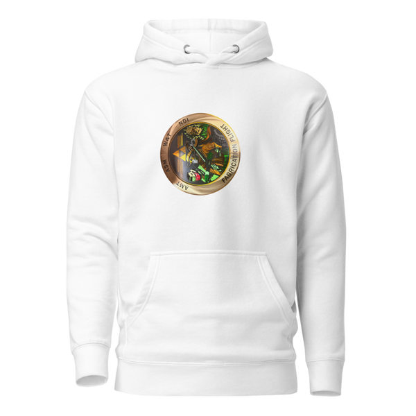 Unisex Hoodie - 1 - White