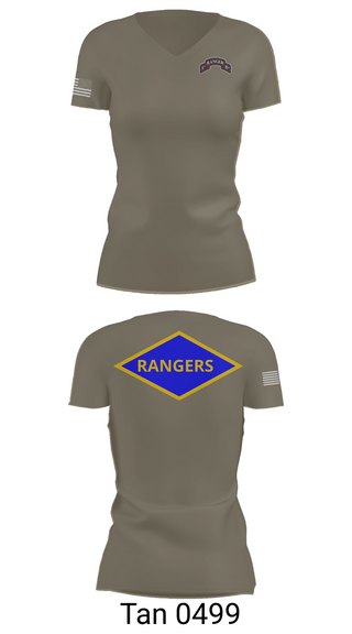 Womens Short Sleeve Vneck Shirt, 5th Rangers, , Teamtime, Team time, sublimation, custom sports apparel, team uniforms, spirit wear, spiritwear, sports uniforms, custom shirts, team store, custom team store, fundraiser sports, apparel fundraiser