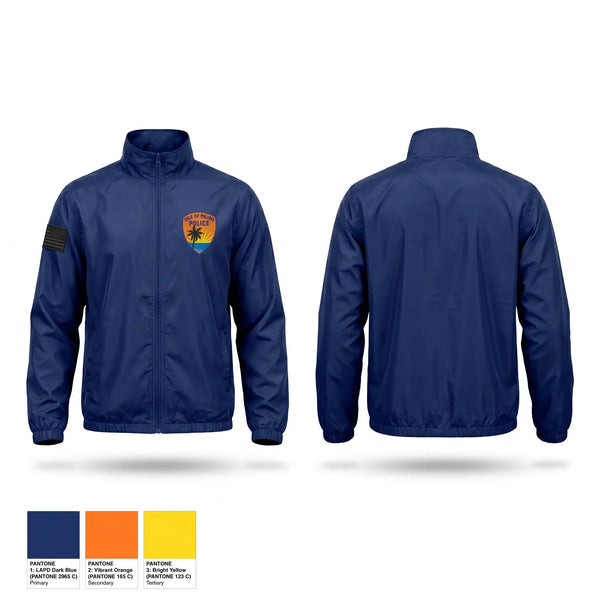 Windbreaker, Isle of Palms Police Department, Police, Teamtime, Team time, sublimation, custom sports apparel, team uniforms, spirit wear, spiritwear, sports uniforms, custom shirts, team store, custom team store, fundraiser sports, apparel fundraiser