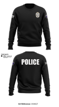 Farmersville Police Crew Neck Sweatshirt - 1