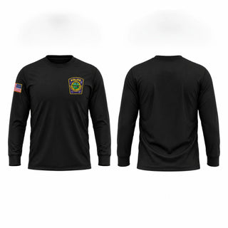 Long Sleeve Performance Shirt, West Bridgewater Police Department, Police, Teamtime, Team time, sublimation, custom sports apparel, team uniforms, spirit wear, spiritwear, sports uniforms, custom shirts, team store, custom team store, fundraiser sports, apparel fundraiser