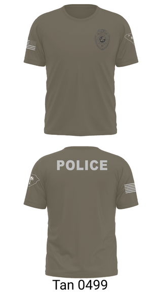 Old School Cotton Feel Shirt, Bluffton PD, , Teamtime, Team time, sublimation, custom sports apparel, team uniforms, spirit wear, spiritwear, sports uniforms, custom shirts, team store, custom team store, fundraiser sports, apparel fundraiser
