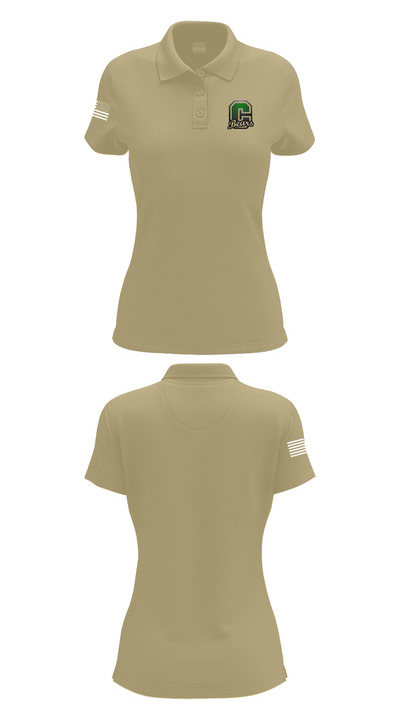 Cloudcroft Bears Band 7760214 Women's Short Sleeve Performance Polo  - 38