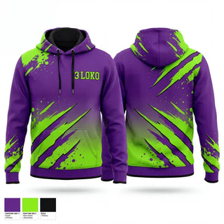 Hoodie, 3 LOKO, , Teamtime, Team time, sublimation, custom sports apparel, team uniforms, spirit wear, spiritwear, sports uniforms, custom shirts, team store, custom team store, fundraiser sports, apparel fundraiser