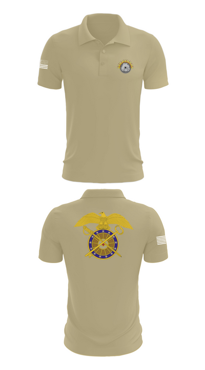 Echo company 1-7 ADA 73357561 Short Sleeve Performance Polo - 87