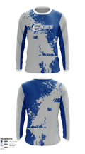 East Central Eagles Cheer 31829524 Long Sleeve Performance Shirt 1