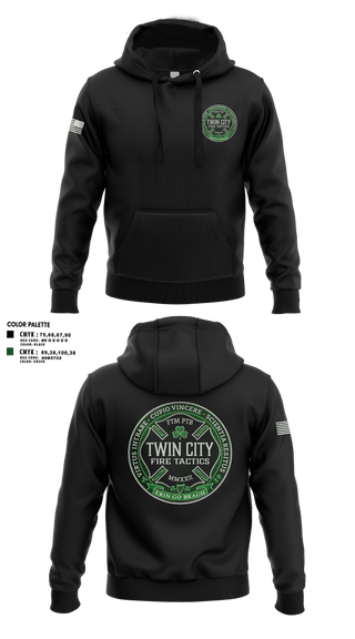 Hoodie, Twin City Fire Tactics, Fire Department, Teamtime, Team time, sublimation, custom sports apparel, team uniforms, spirit wear, spiritwear, sports uniforms, custom shirts, team store, custom team store, fundraiser sports, apparel fundraiser