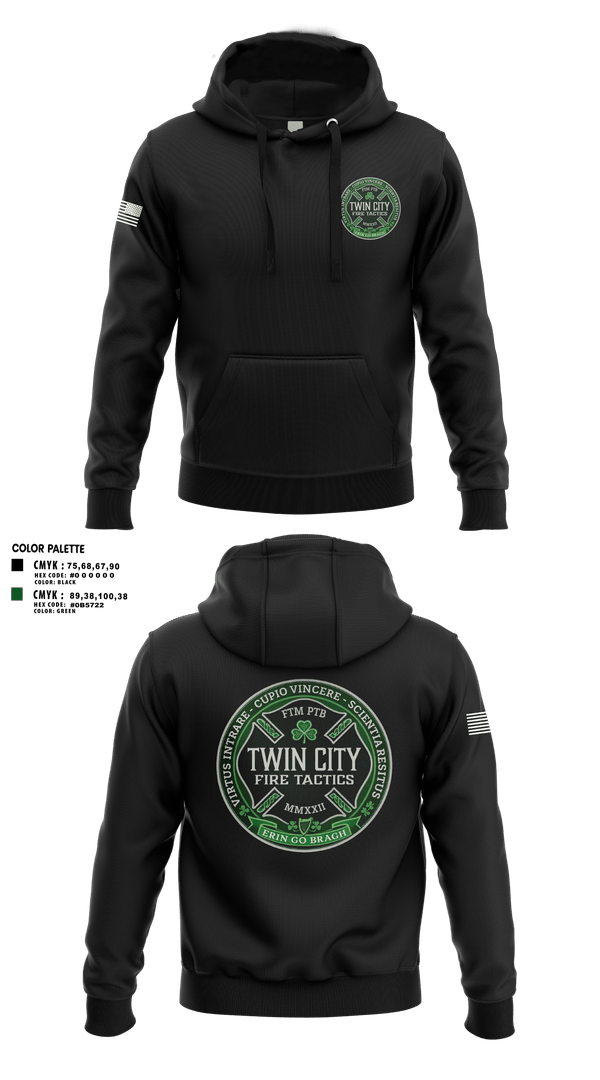 Hoodie, Twin City Fire Tactics, Fire Department, Teamtime, Team time, sublimation, custom sports apparel, team uniforms, spirit wear, spiritwear, sports uniforms, custom shirts, team store, custom team store, fundraiser sports, apparel fundraiser
