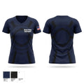 Clever Police Department Women's Short Sleeve V-neck Shirt - 1