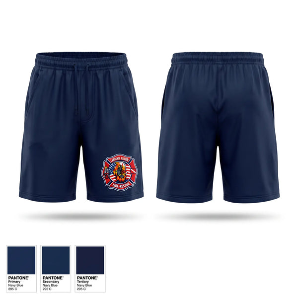 Athletic Shorts With Pockets, Lawrence-Allison Fire Protection District, Fire Department, Teamtime, Team time, sublimation, custom sports apparel, team uniforms, spirit wear, spiritwear, sports uniforms, custom shirts, team store, custom team store, fundraiser sports, apparel fundraiser