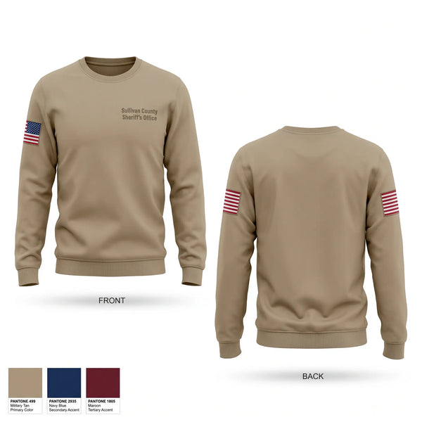 Crew Neck Sweatshirt, Sullivan County Sheriffs Office, Police, Teamtime, Team time, sublimation, custom sports apparel, team uniforms, spirit wear, spiritwear, sports uniforms, custom shirts, team store, custom team store, fundraiser sports, apparel fundraiser
