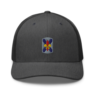 256th Infantry Brigade Combat Team 48503551 Retro Trucker Hat | Yupoong 6606