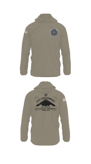 Windbreaker, AFSA CHAPTER 881, Air Force, Teamtime, Team time, sublimation, custom sports apparel, team uniforms, spirit wear, spiritwear, sports uniforms, custom shirts, team store, custom team store, fundraiser sports, apparel fundraiser